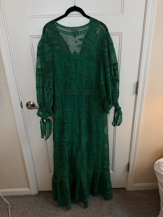 FARM Rio Emerald Green Maxi Dress - Picture 6 of 7